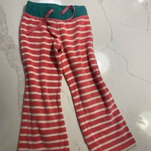 Mini Boden terry cloth pants 5T cute pants for lounging